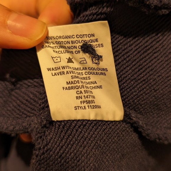 Frank & Oak button-up cardigan - navy blue - Picture 5 of 5